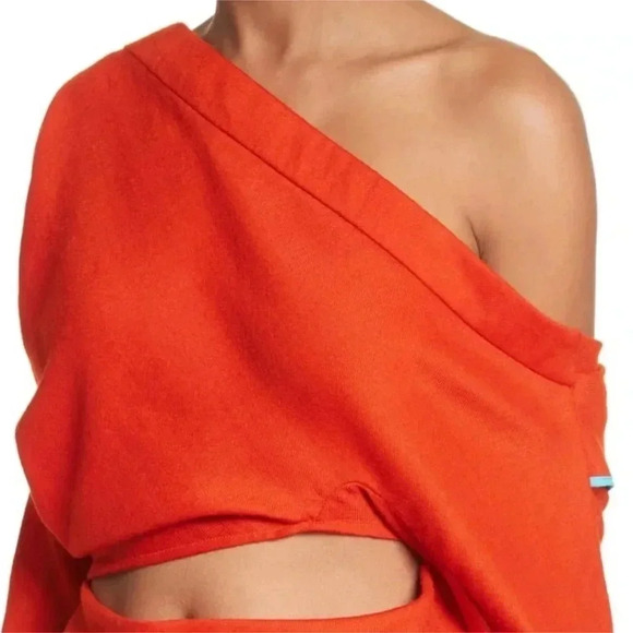 Richard Malone Draped Split One-Shoulder Hand Woven Virgin Wool Top Runway - Picture 5 of 15